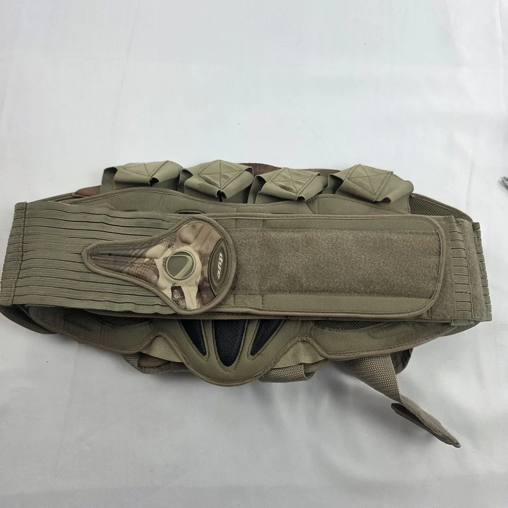 Dye Paintball Pod Pack Belt Camo One Size Tactical Harness Waist Pod Holder